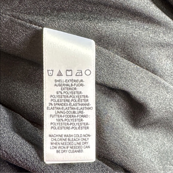 Dress The Population Charlene Hi Low Ruffle Gown Black Size Medium NWOT - Picture 11 of 12